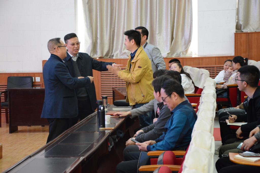 刘永明教授讲座现场