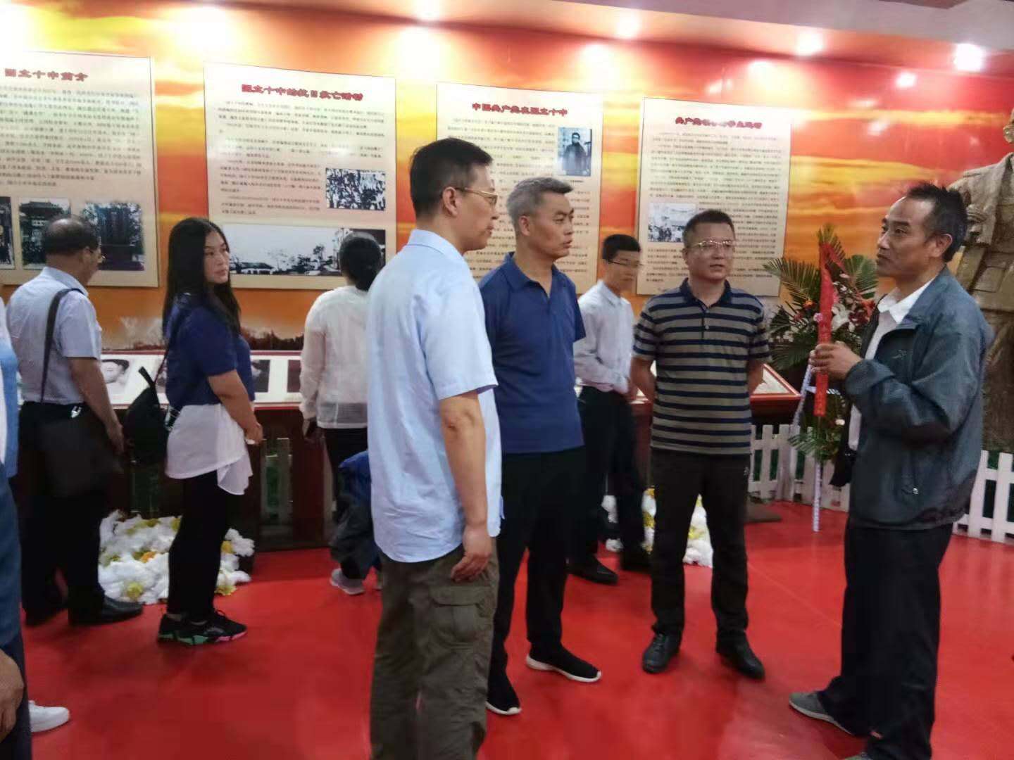 参观清水县博物馆